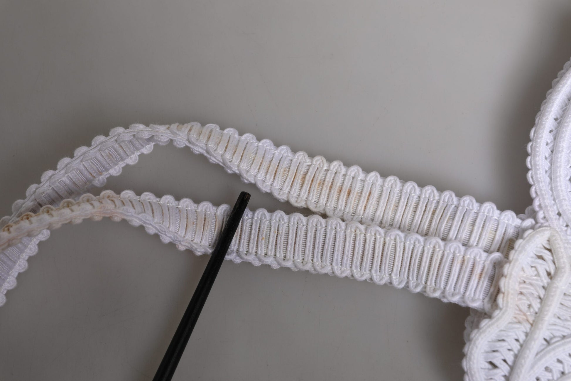 Dolce &amp; Gabbana – Weiße Einkaufstasche „Beatrice“ aus Cordonetto-Spitze