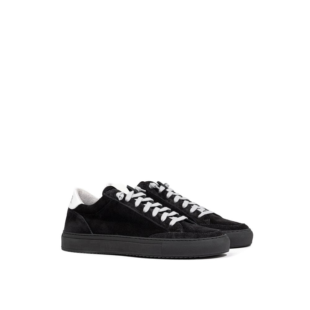 P448 Sneaker aus schwarzem Wildleder