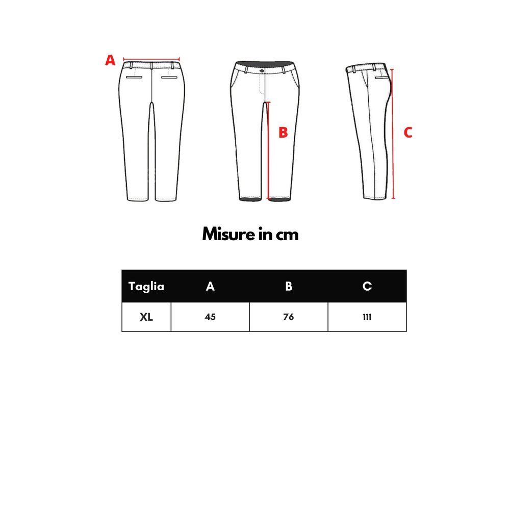Casablanca – Weiße Sporthose aus Baumwolle