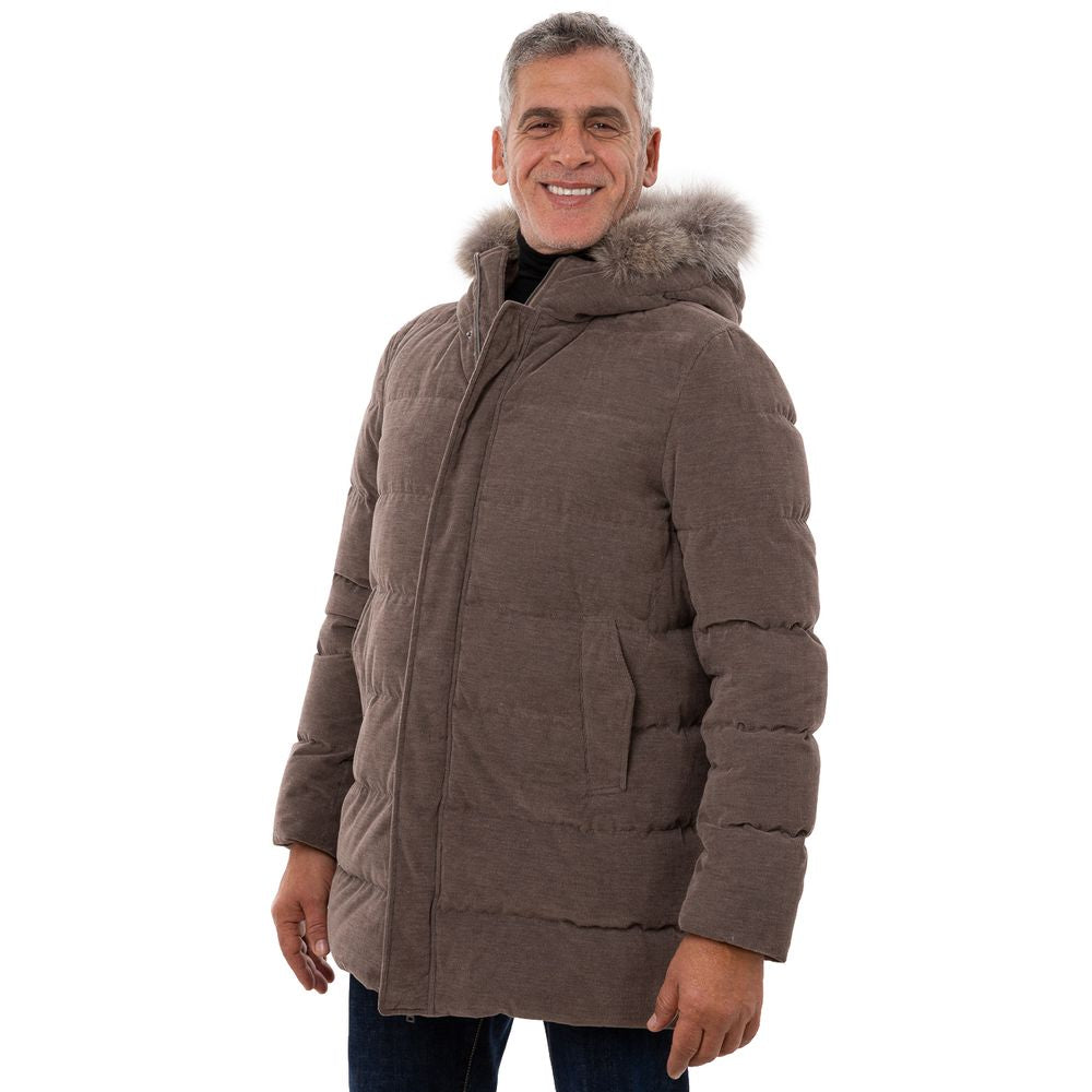 Herno Braune Baumwolljacken und -mäntel