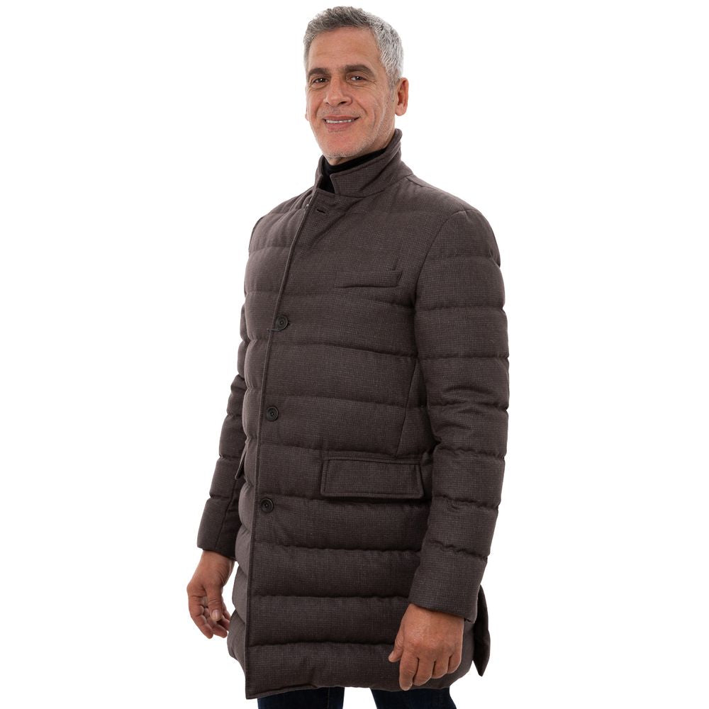 Herno Braune Wolljacken &amp; -mäntel