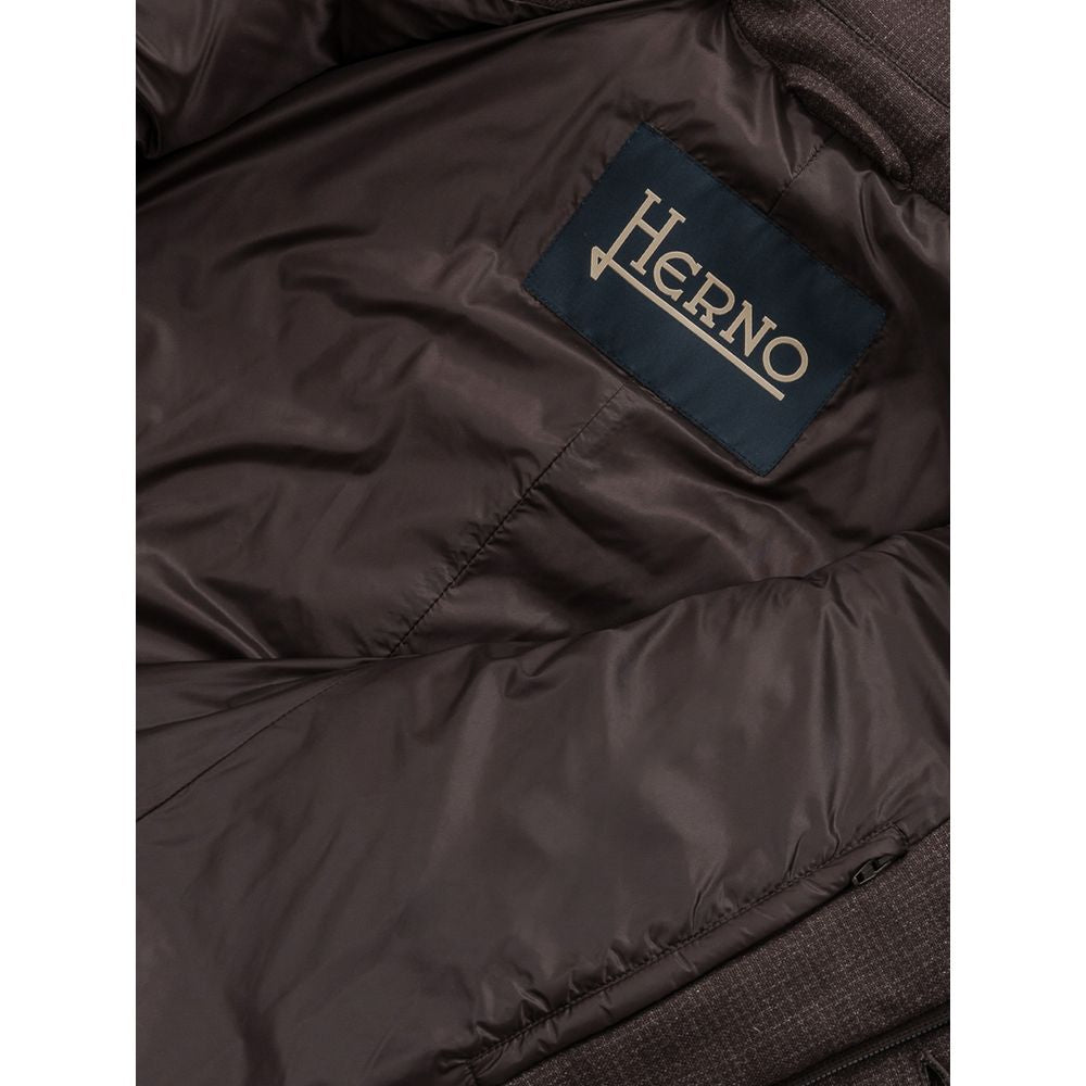Herno Braune Wolljacken &amp; -mäntel