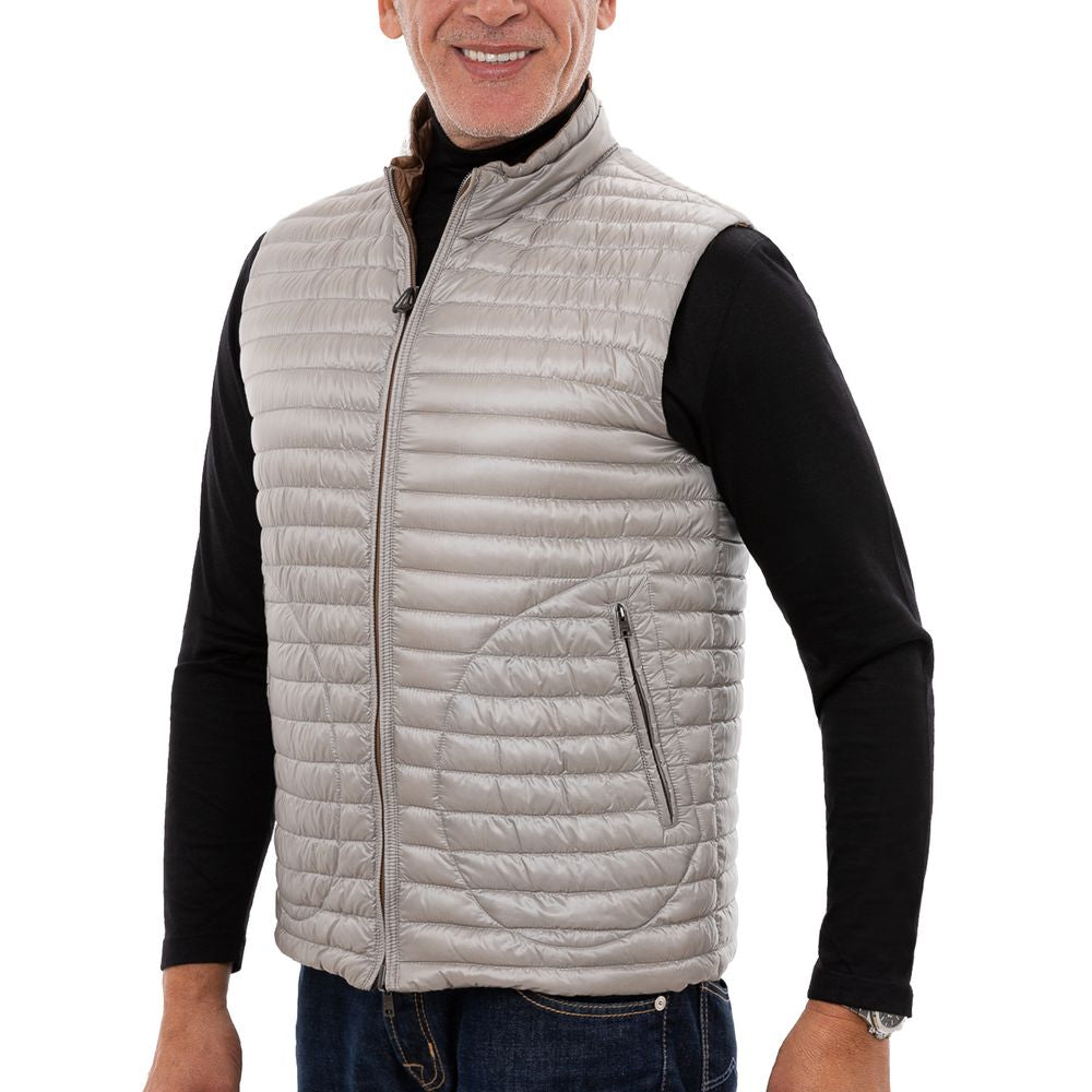 Herno Brown Polyamid Sleveless Jacke