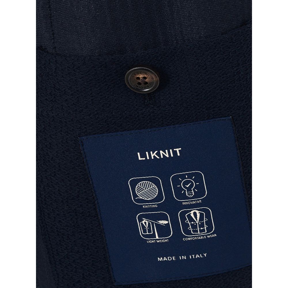 Blauer Baumwollblazer von Lardini