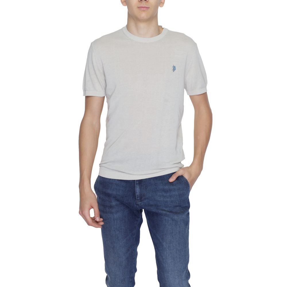 U.S. POLO ASSN. Gray Cotton Sweater