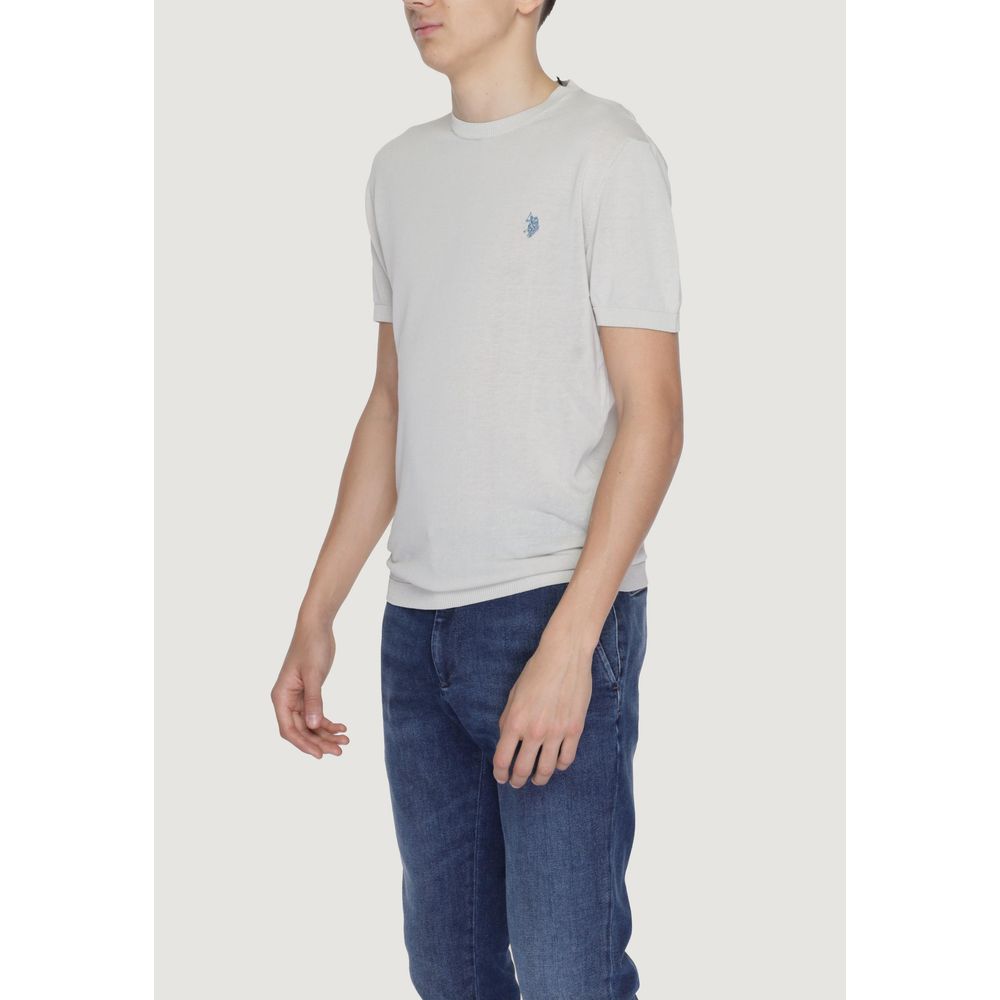 U.S. POLO ASSN. Gray Cotton Sweater