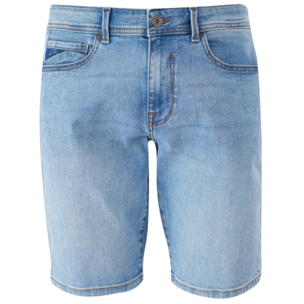 Yes Zee Hellblaue Herren-Bermudashorts aus Baumwolle
