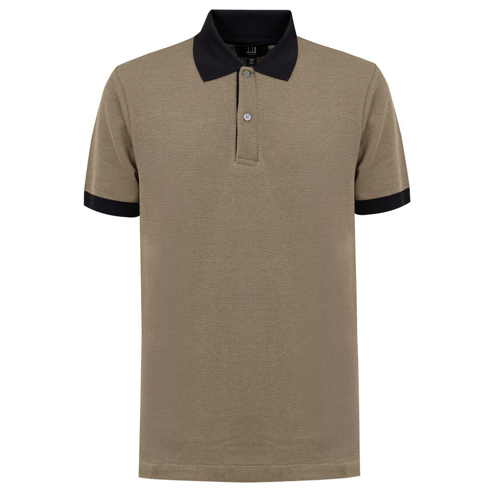 Grünes Poloshirt aus Baumwolle von Dunhill
