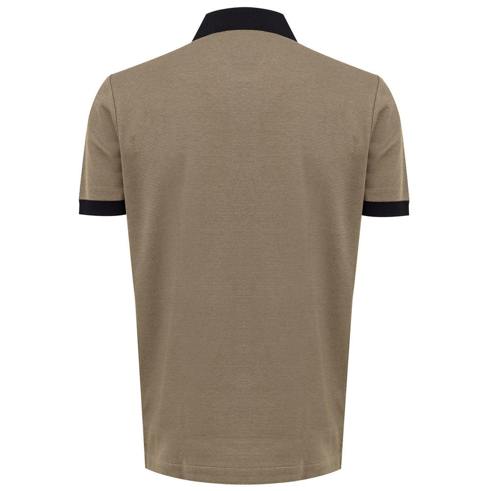 Grünes Poloshirt aus Baumwolle von Dunhill