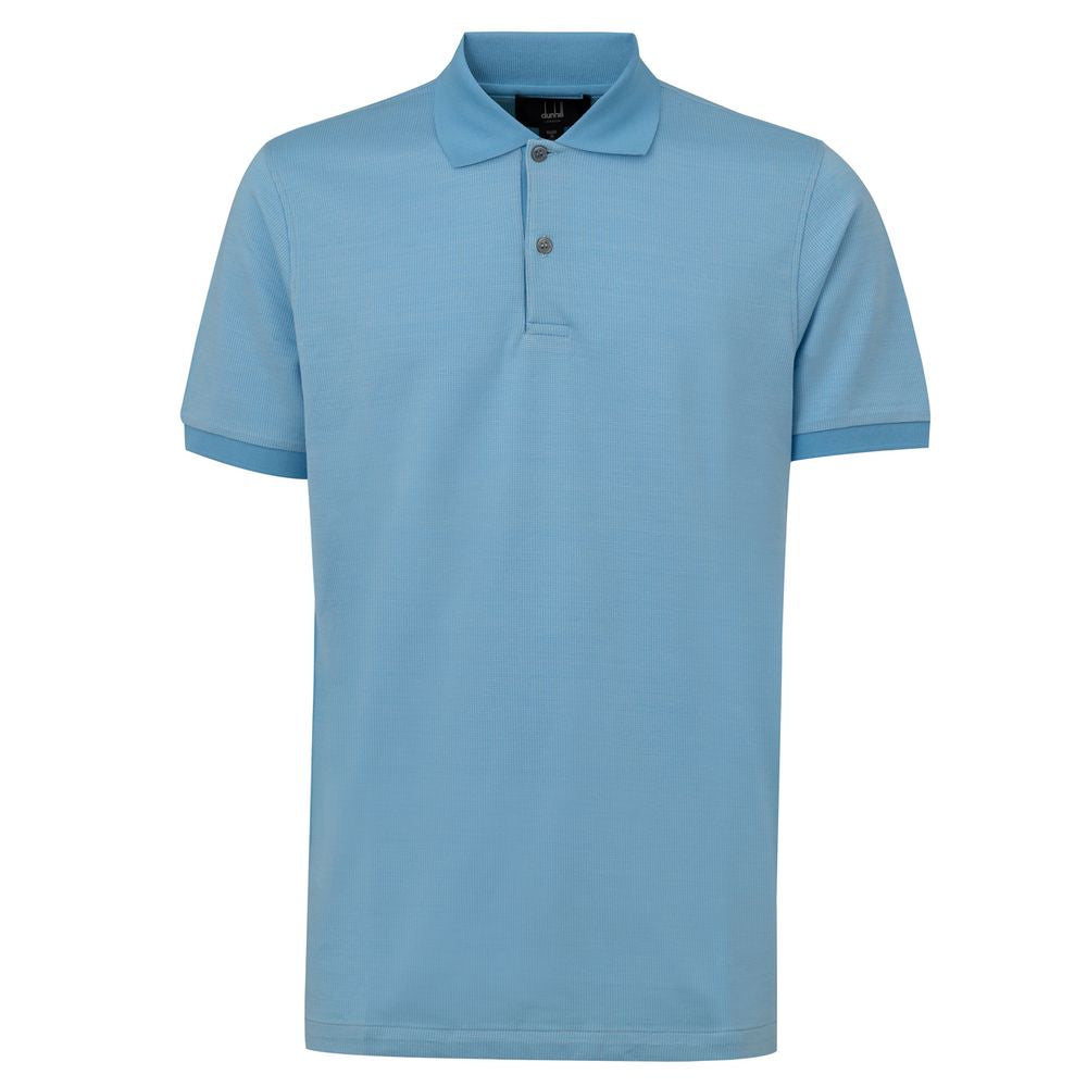 Dunhill Poloshirt aus Baumwolle, Blau