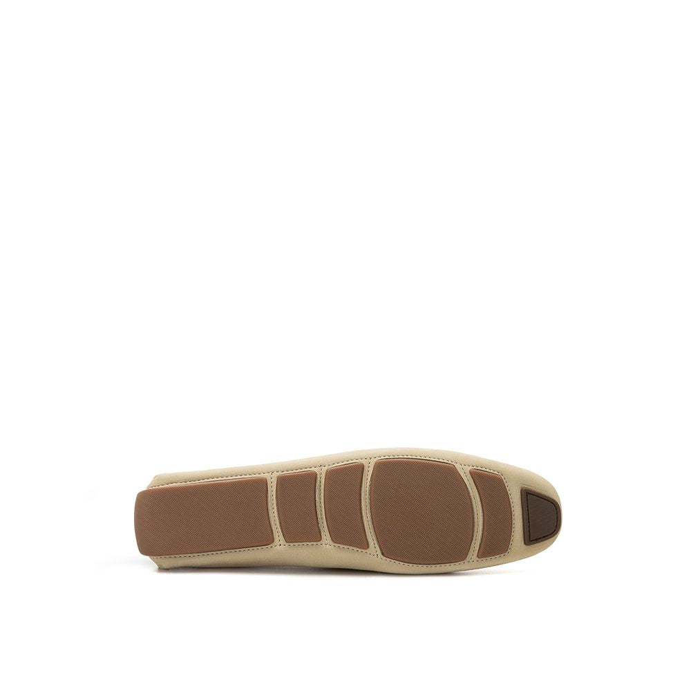 Bally Beige Ledermokassin