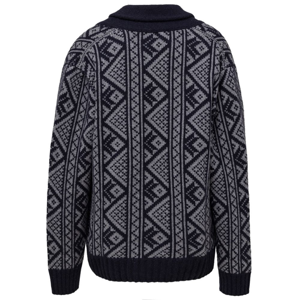 Cruciani Zweifarbige Kaschmir-Strickjacke