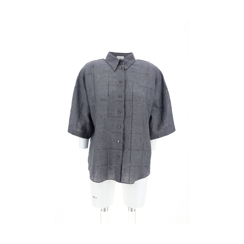 Brunello Cucinelli Leinenhemd