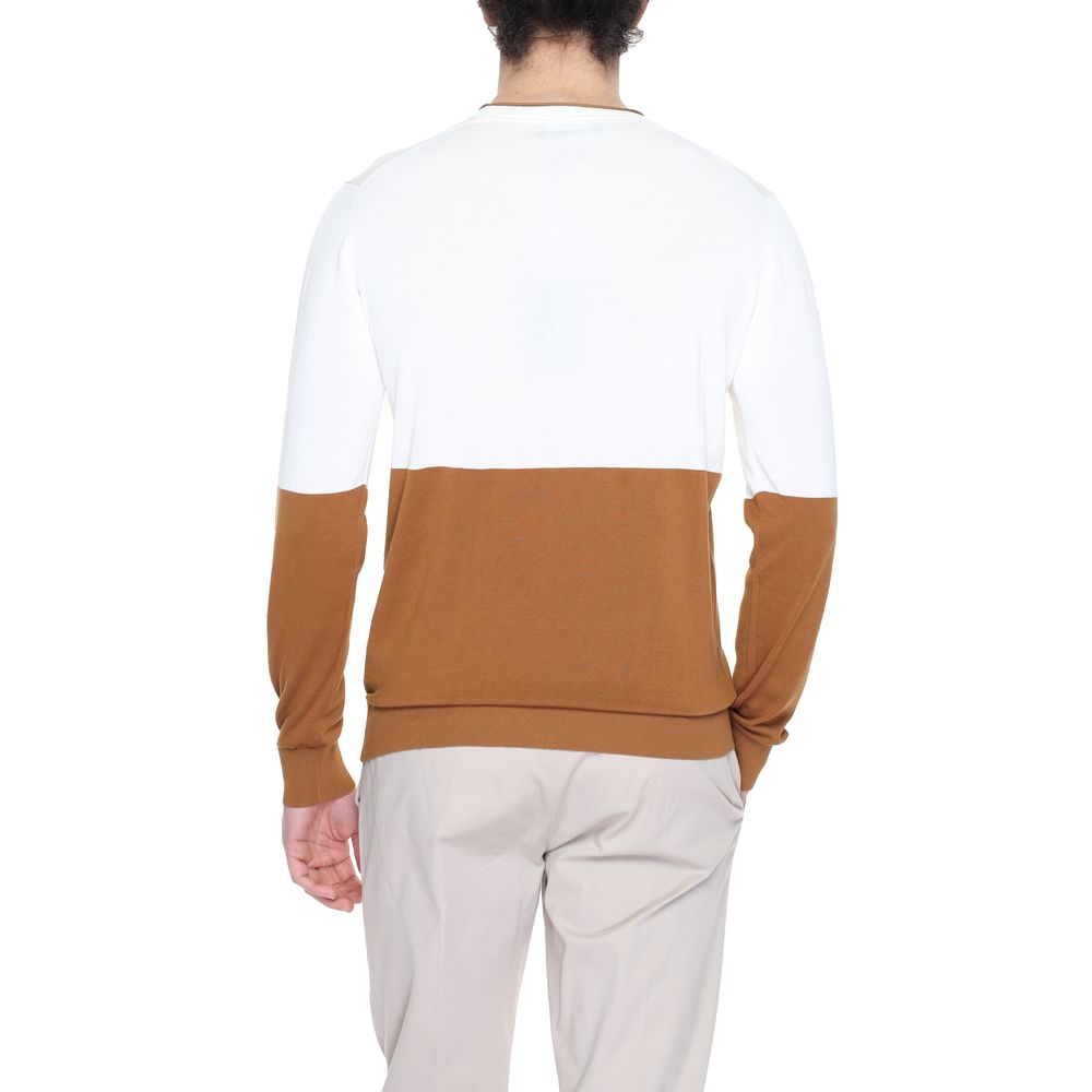 Liu Jo Cremefarbenes Baumwoll-T-Shirt