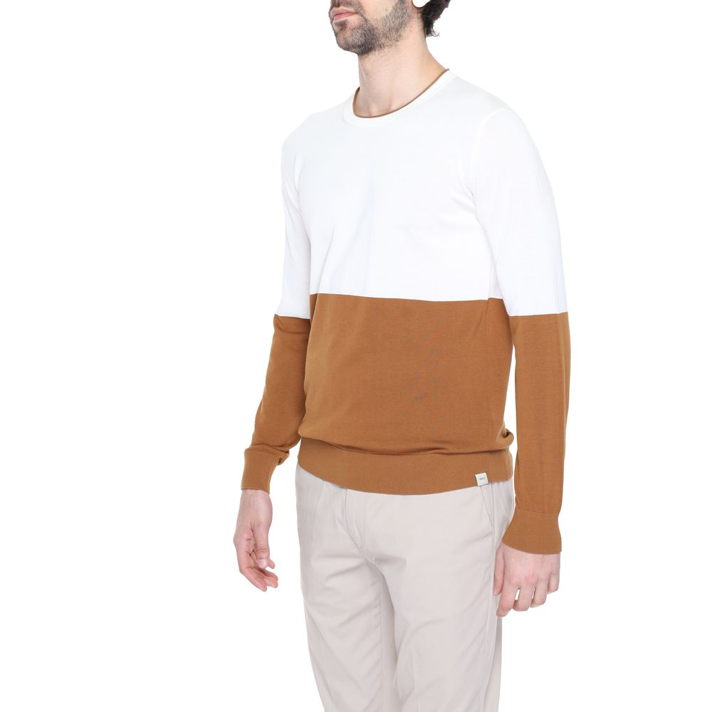 Liu Jo Cremefarbenes Baumwoll-T-Shirt
