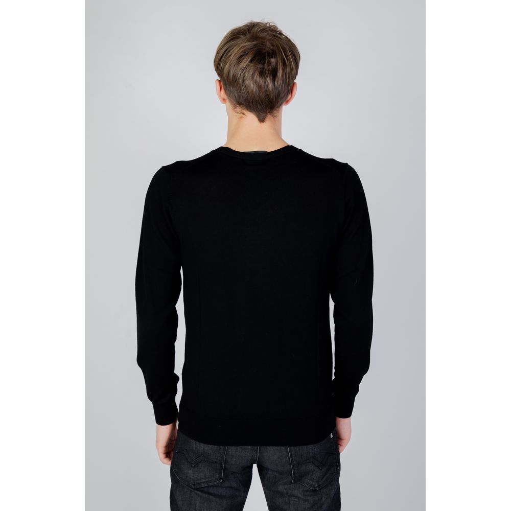 Liu Jo Schwarzes Woll-T-Shirt