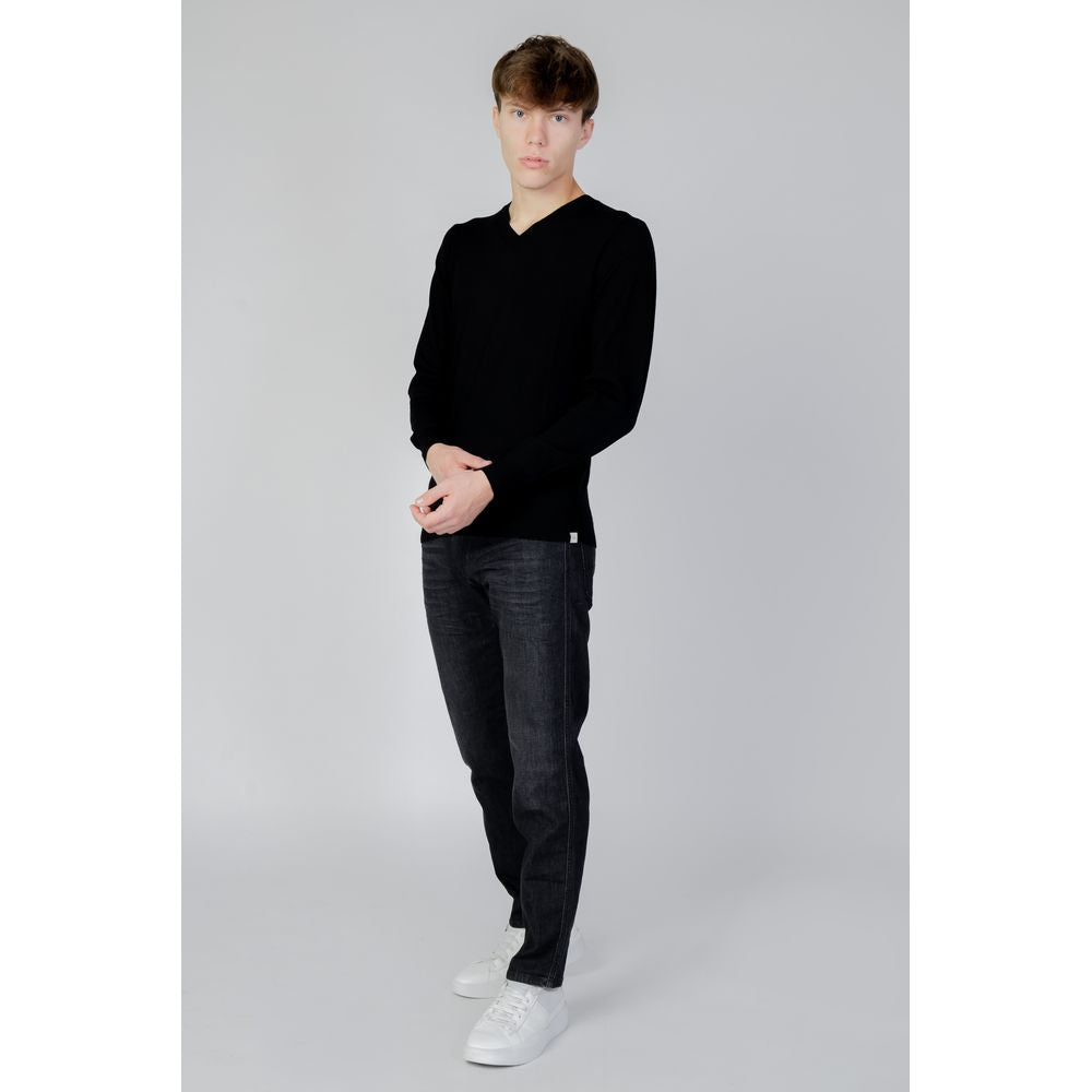 Liu Jo Schwarzes Woll-T-Shirt