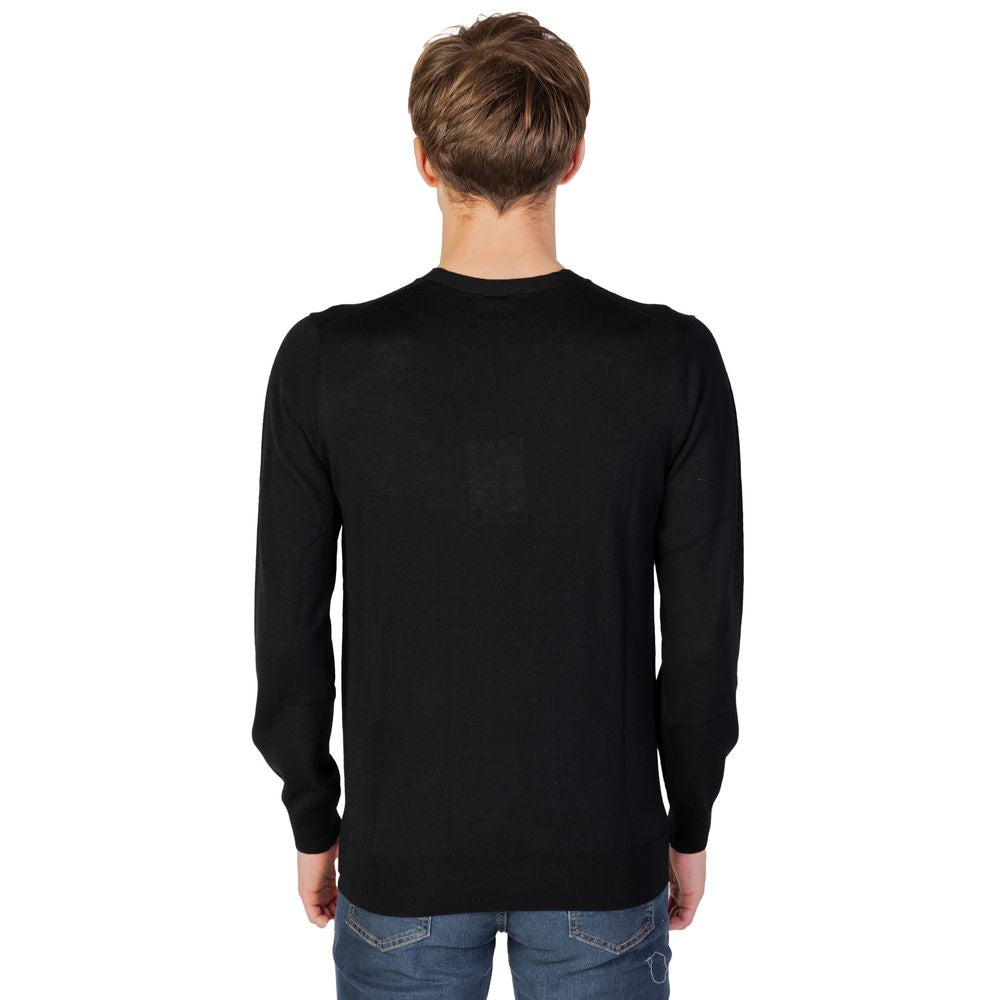 Liu Jo Schwarzes Baumwoll-T-Shirt