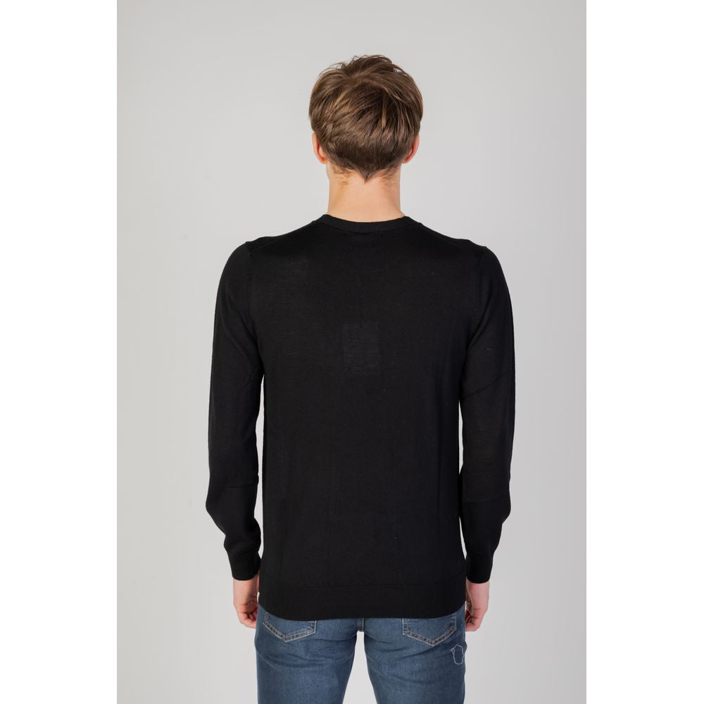 Liu Jo Schwarzes Baumwoll-T-Shirt