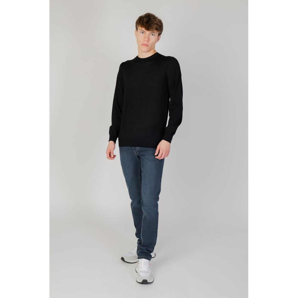 Liu Jo Schwarzes Baumwoll-T-Shirt
