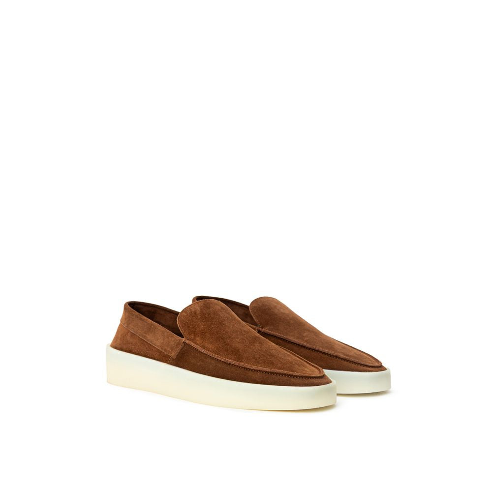 Fear Of God – Slipper aus braunem Leder