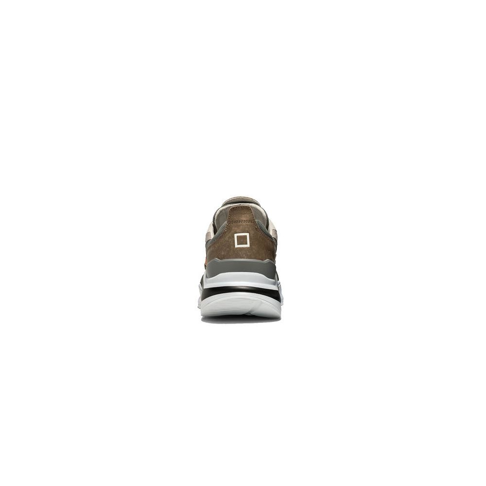 DATE Grauer Ledersneaker