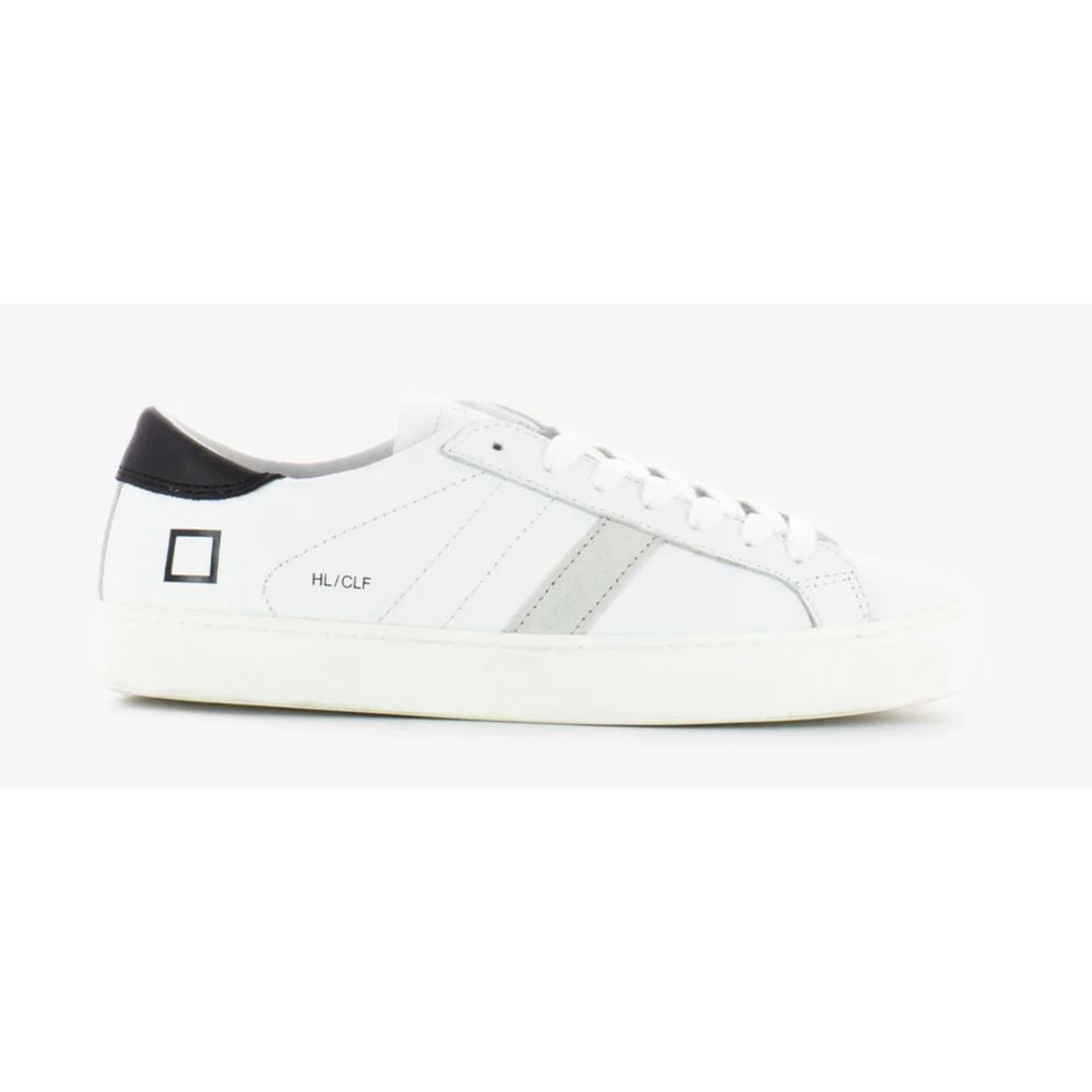 DATE Sneaker aus weißem Leder