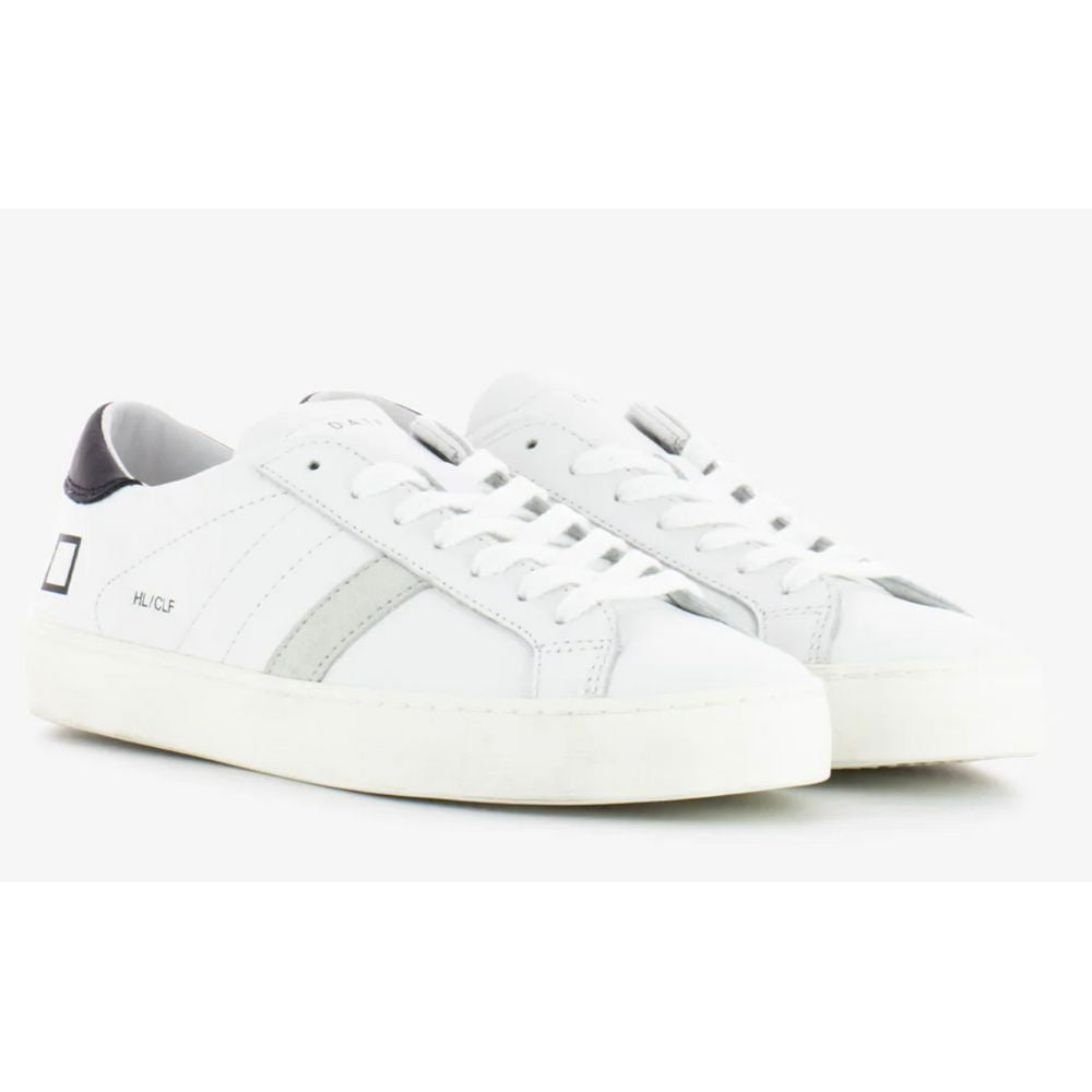 DATE Sneaker aus weißem Leder
