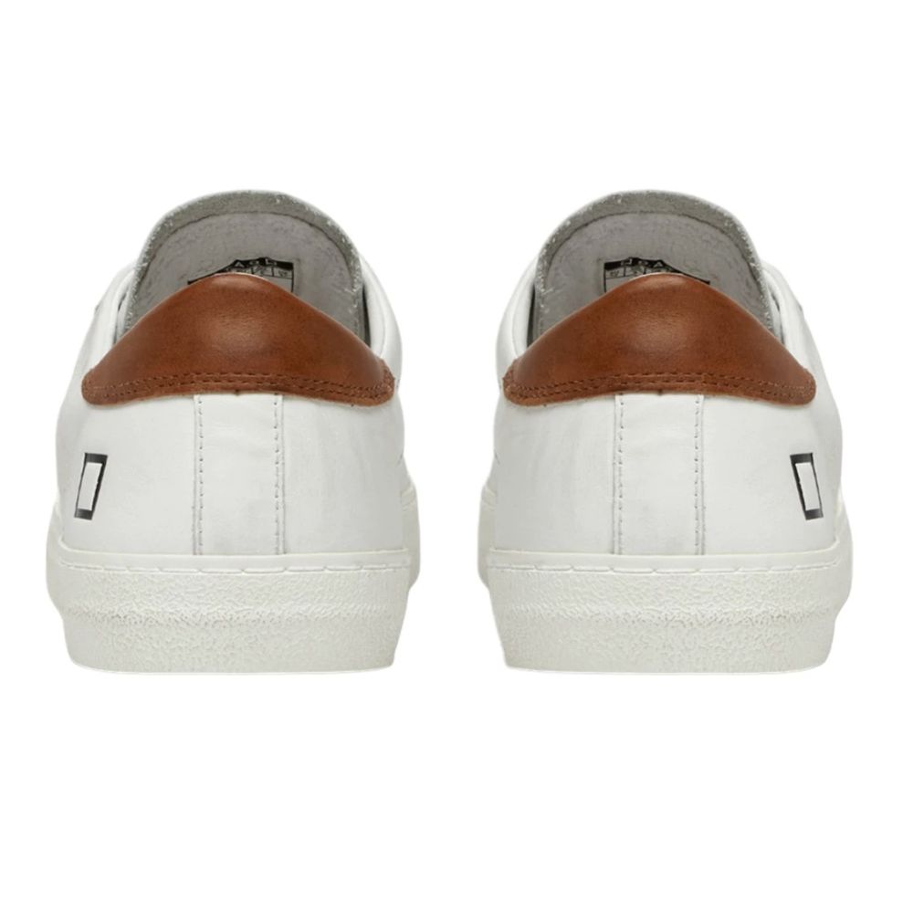 DATE Sneaker aus weißem Leder