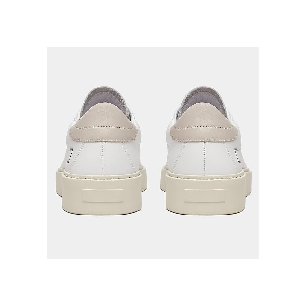 DATE Sneaker aus weißem Leder