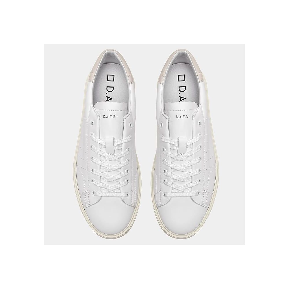 DATE Sneaker aus weißem Leder