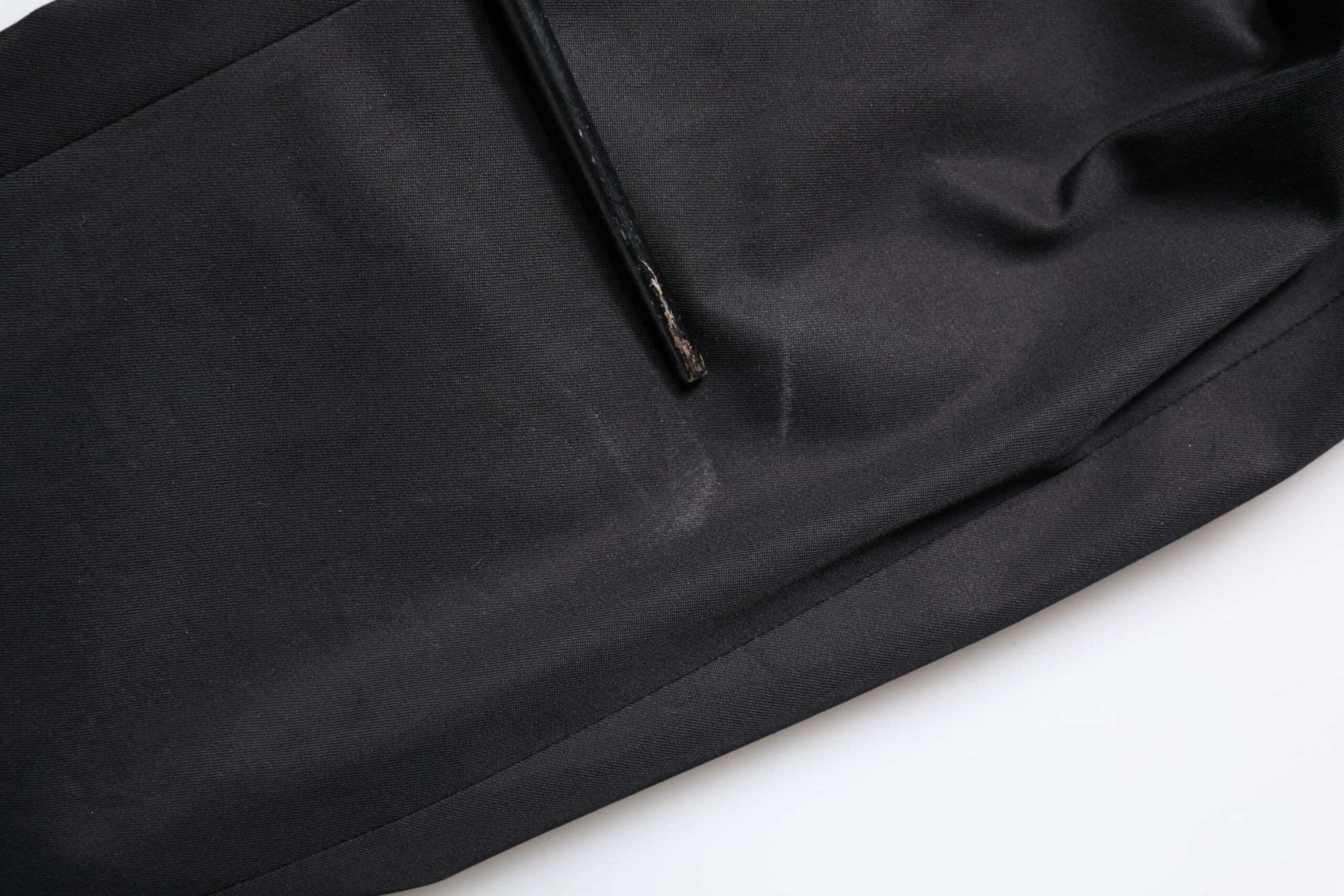 Dolce &amp; Gabbana Schwarzer einreihiger Herren-Mantelblazer aus Baumwolle