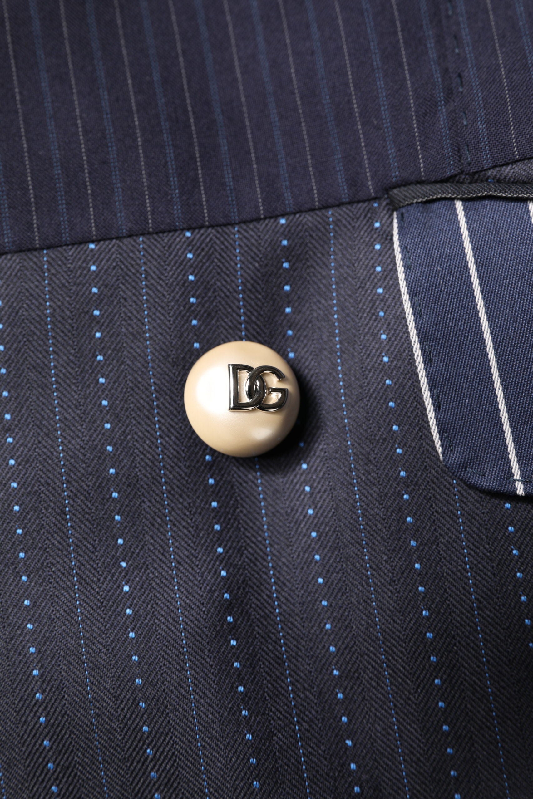 Dolce &amp; Gabbana Mehrfarbiger Patchwork-Jackenmantel-Anzugblazer