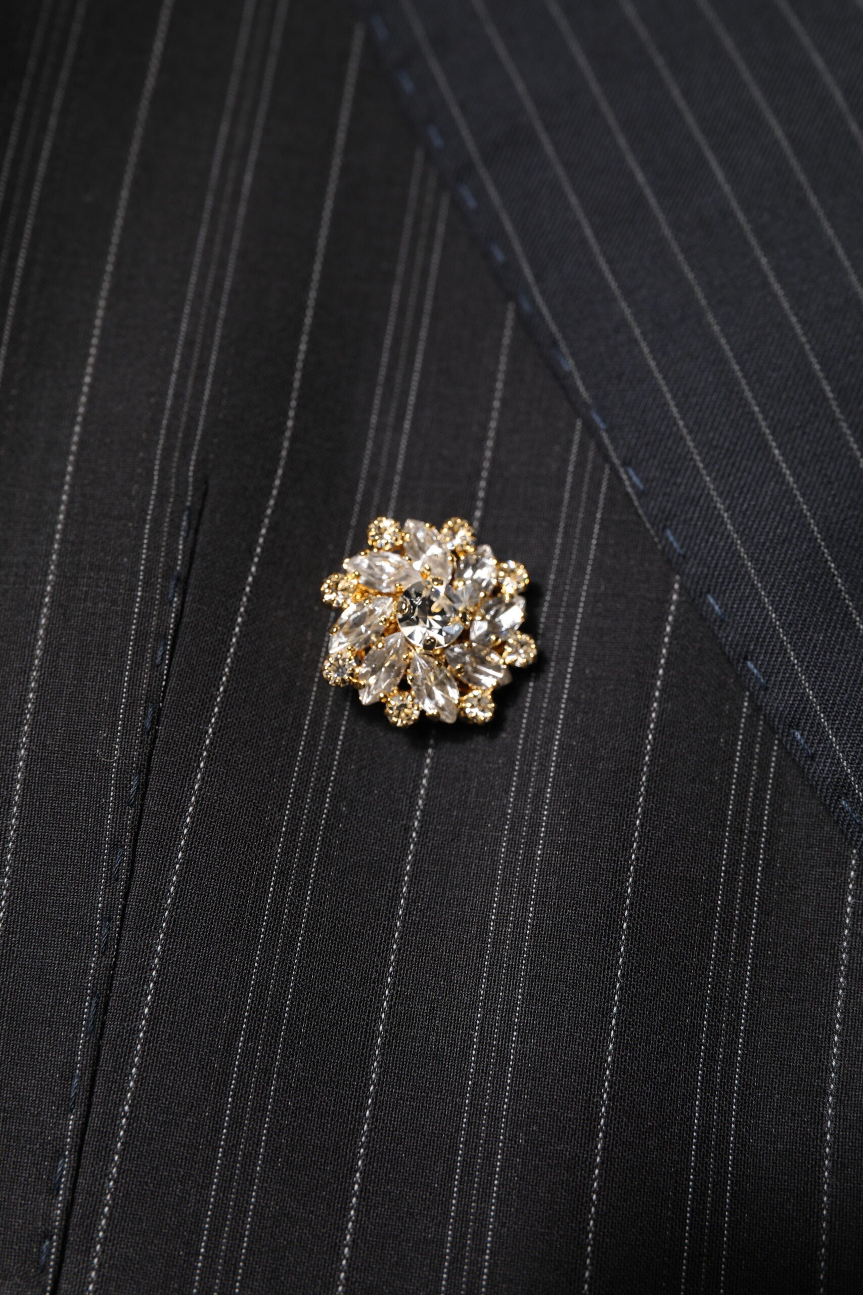 Dolce &amp; Gabbana Mehrfarbiger Patchwork-Jackenmantel-Anzugblazer