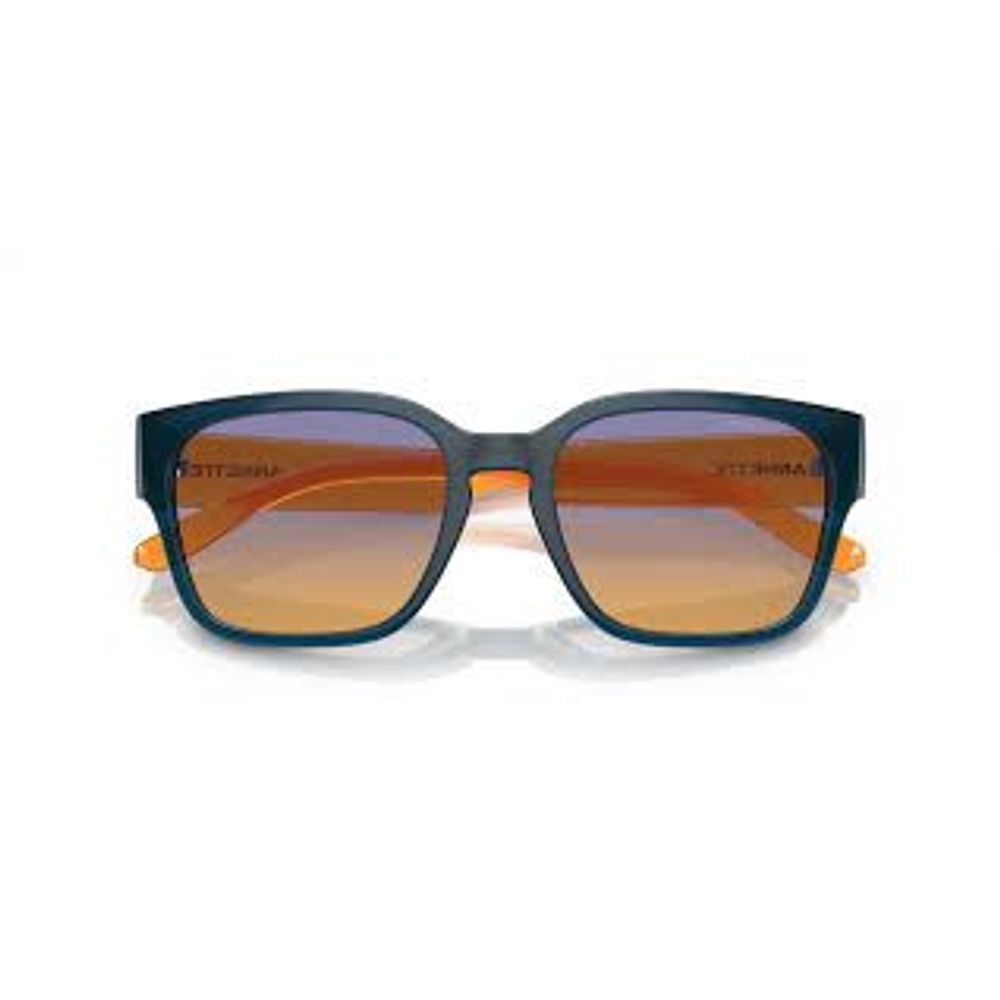 Arnette Sonnenbrille aus orangefarbenem Harz
