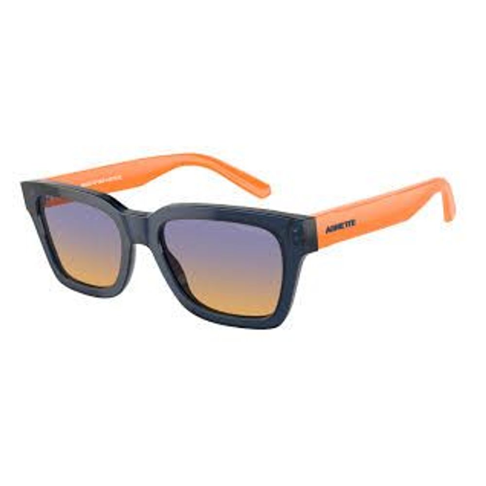 Arnette Sonnenbrille aus orangefarbenem Harz
