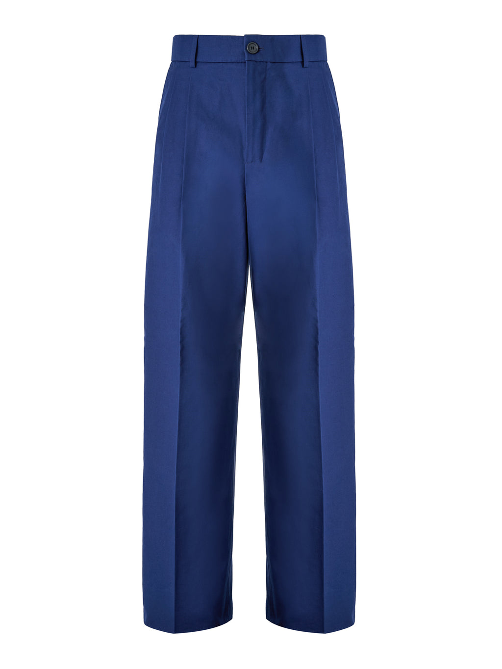 Gucci Blaue klassische Baumwollhose