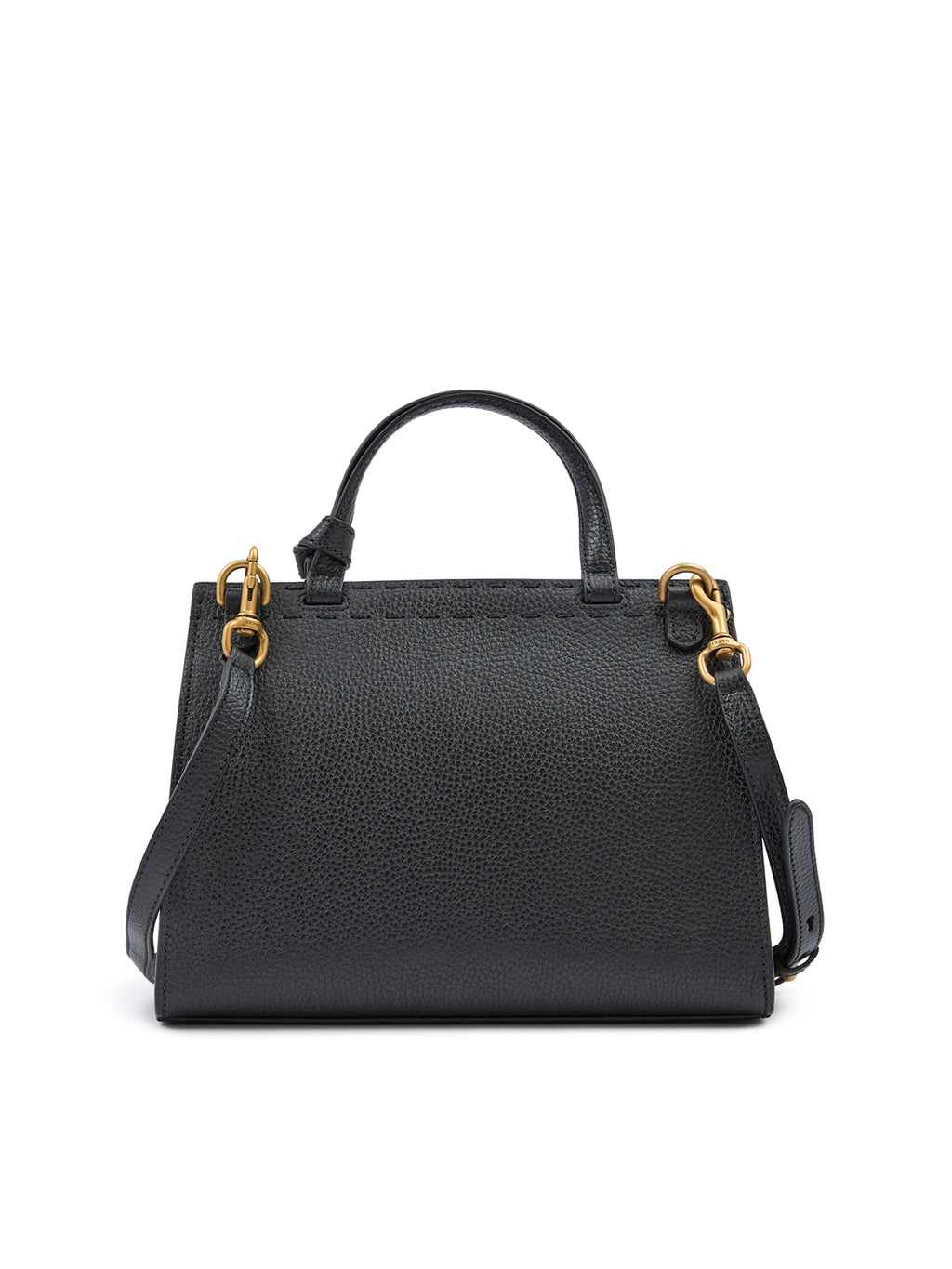 Gucci GG Marmont Handtasche aus schwarzem Leder
