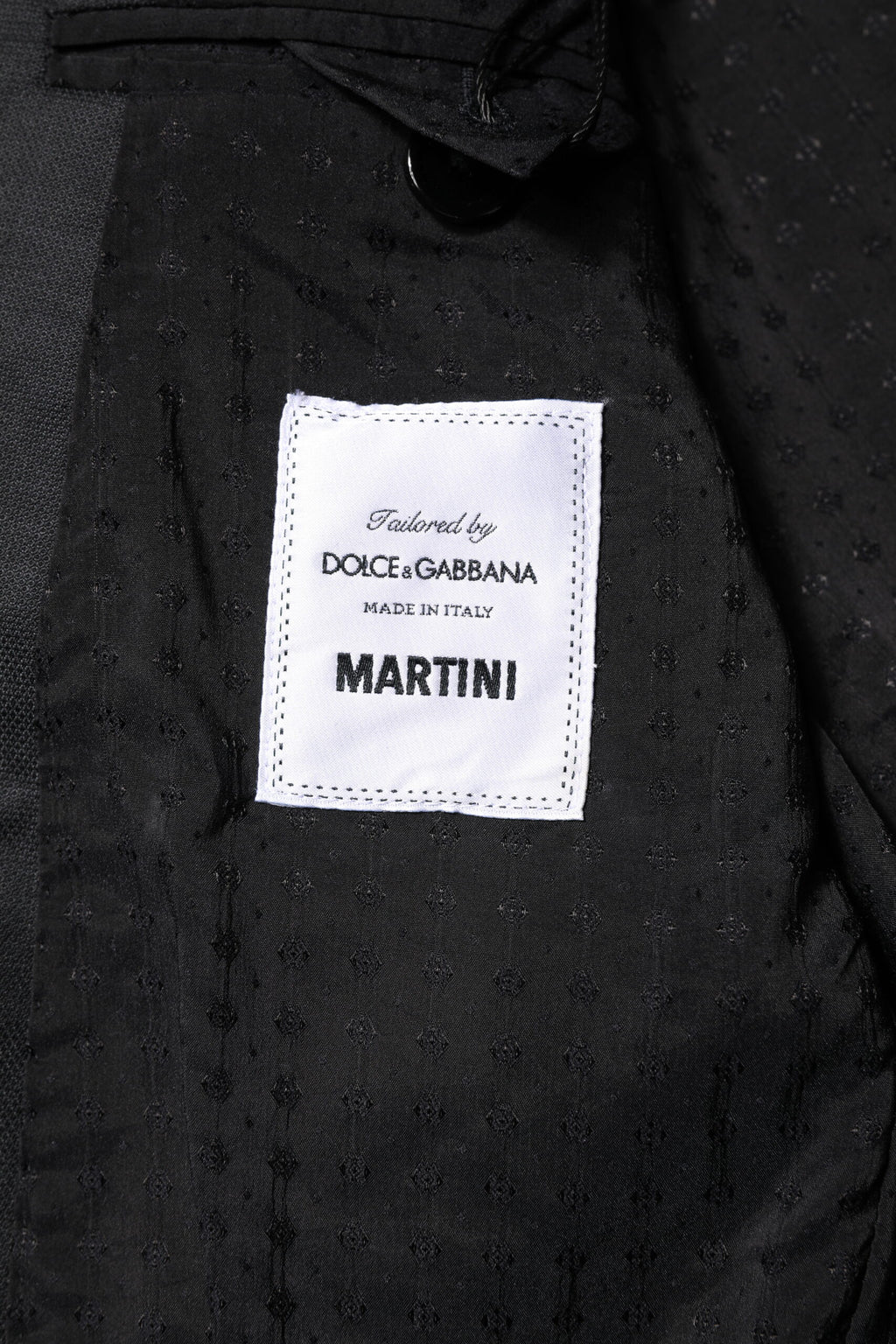 Dolce &amp; Gabbana Dunkelgrauer MARTINI 2-teiliger einreihiger Anzug