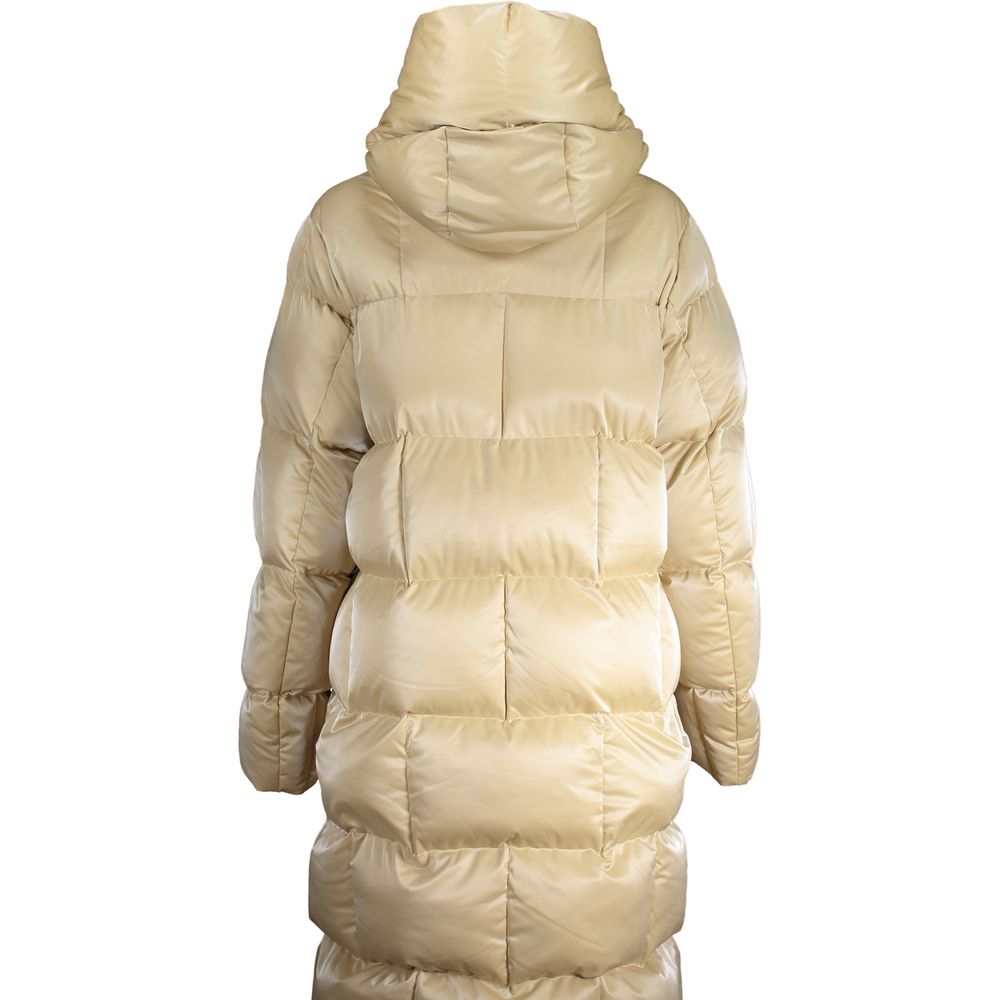 K-WAY Beige Polyester Jacken &amp; Mäntel