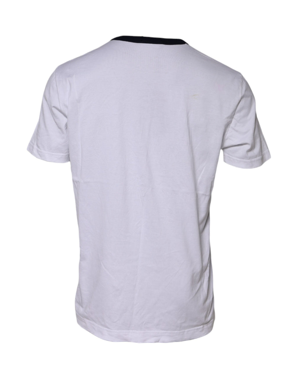 Dolce &amp; Gabbana – Weißes, kurzärmliges T-Shirt mit DG-Logo-Print