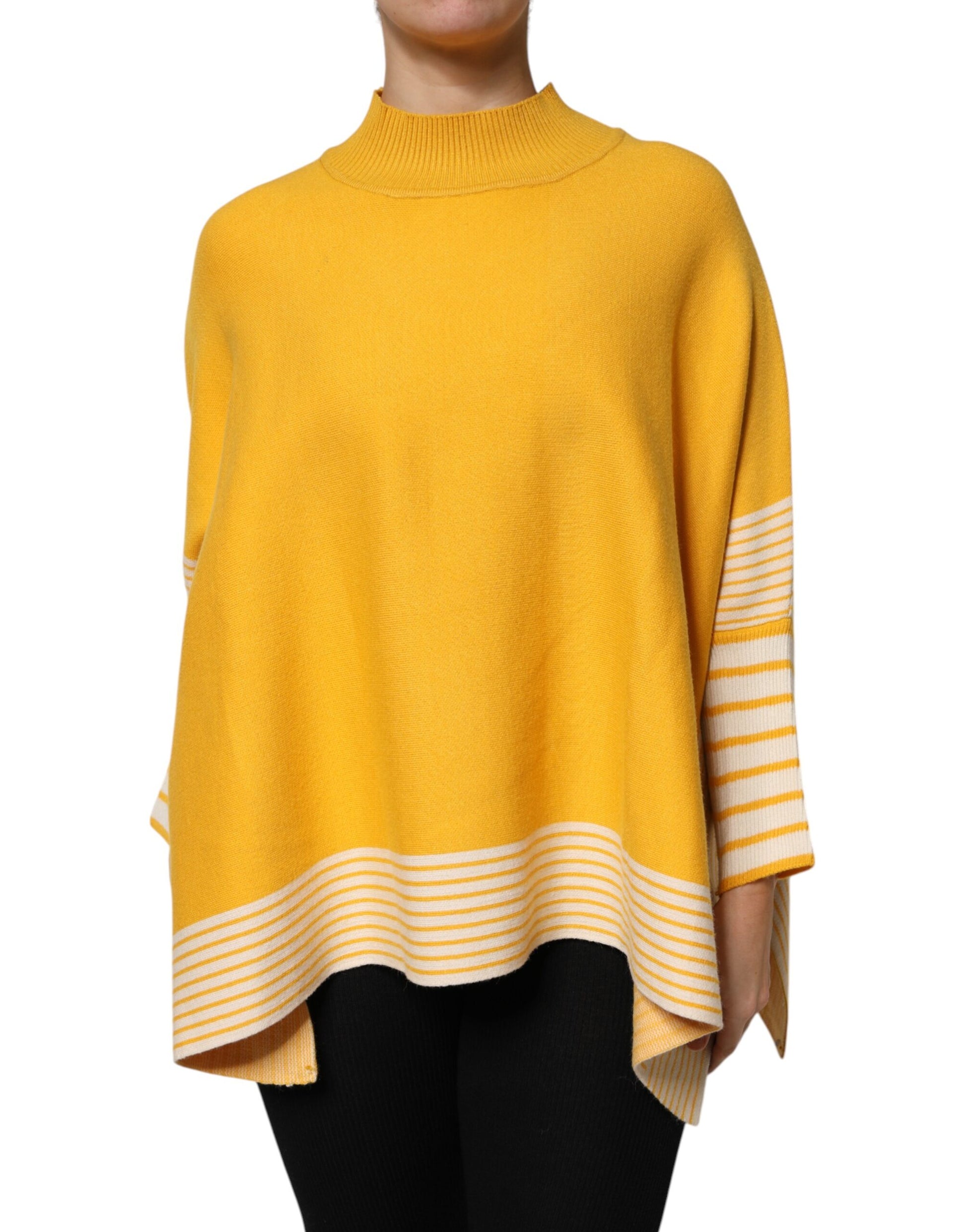 SIGNS Pullover mit langen Ärmeln und gelben Streifen