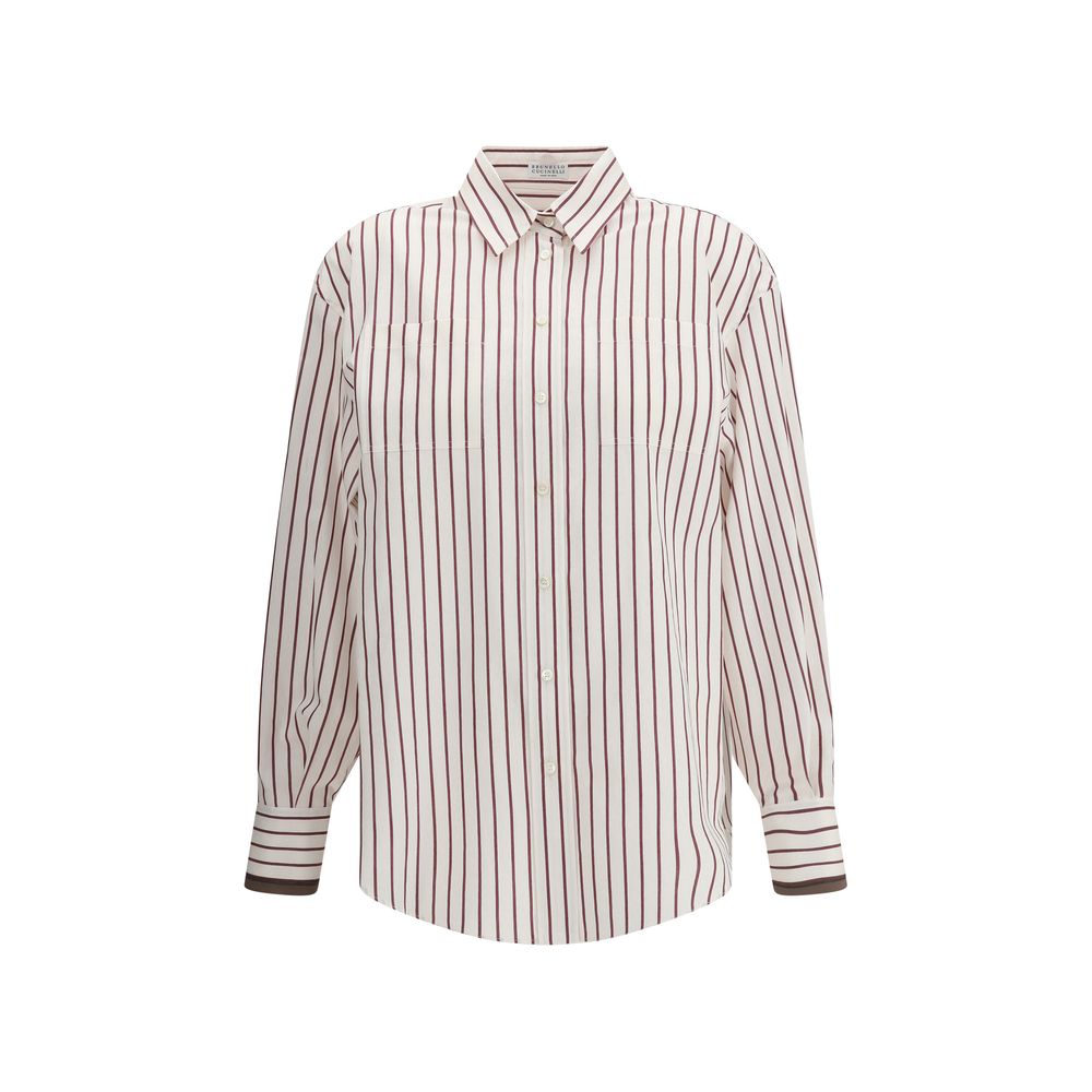 Gestreiftes Hemd von Brunello Cucinelli