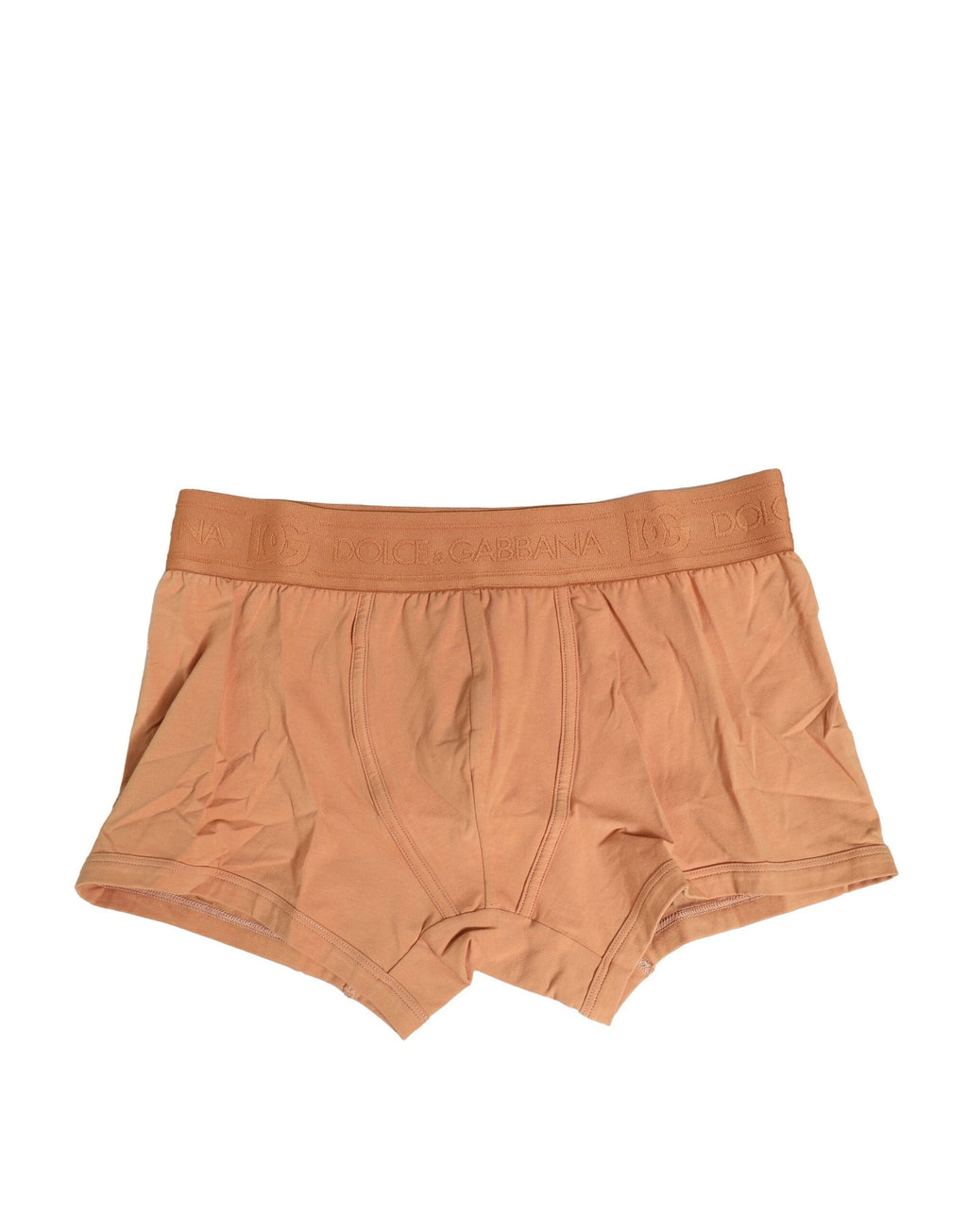 Dolce &amp; Gabbana – Boxershorts aus Stretch-Baumwolle in regulärer Passform, Braun
