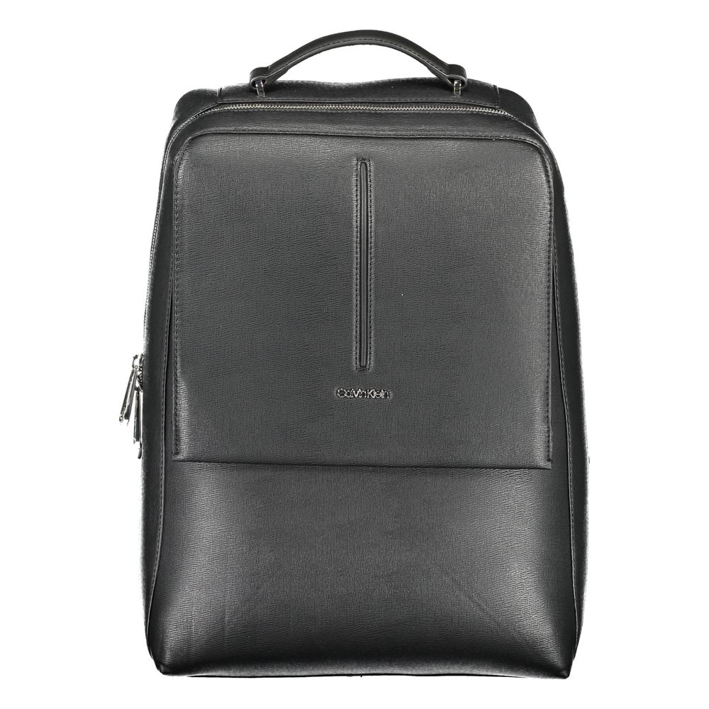 Calvin Klein Schwarzer Polyester Herren Rucksack