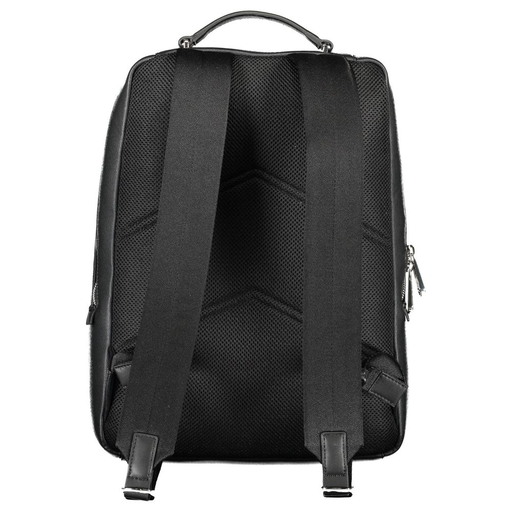 Calvin Klein Schwarzer Polyester Herren Rucksack