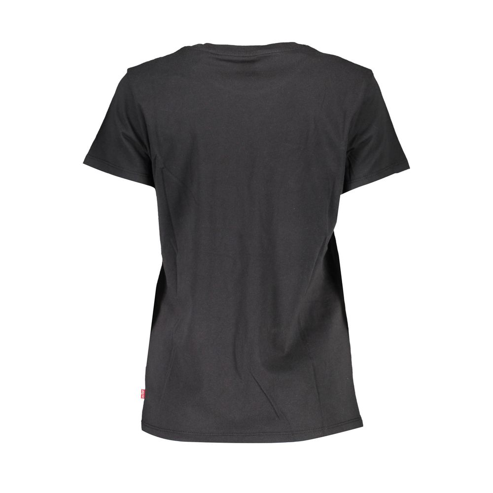 Levi's Schwarze Baumwolloberteile und T-Shirts