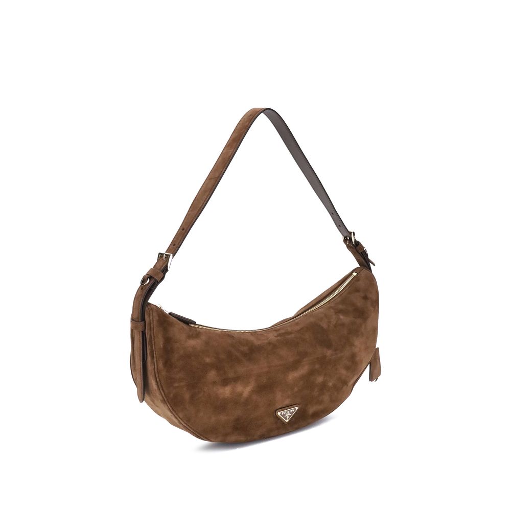Prada Demi-Lune Schultertasche