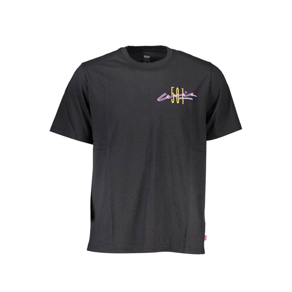 Levi's Schwarzes Baumwoll-T-Shirt für Herren