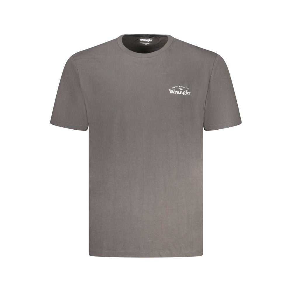 Wrangler – Schwarzes Baumwoll-T-Shirt
